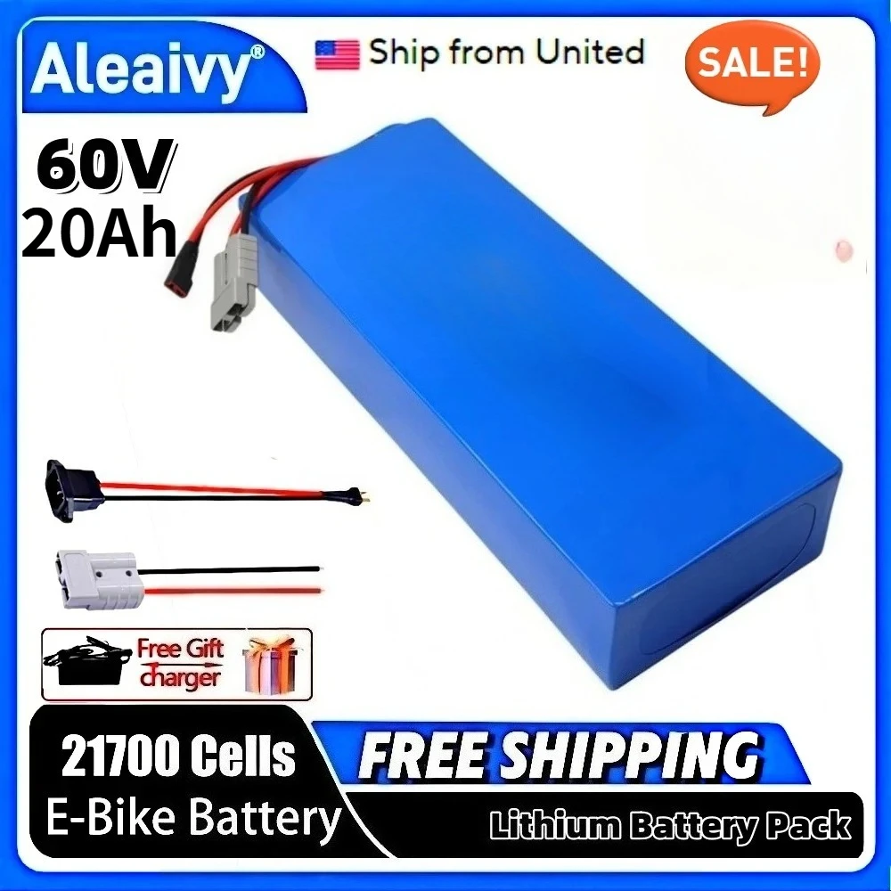 16S6P Aleaivy 60V 20Ah Lithium - đánh giá và giá 60V 30Ah 21700 Battery Pack