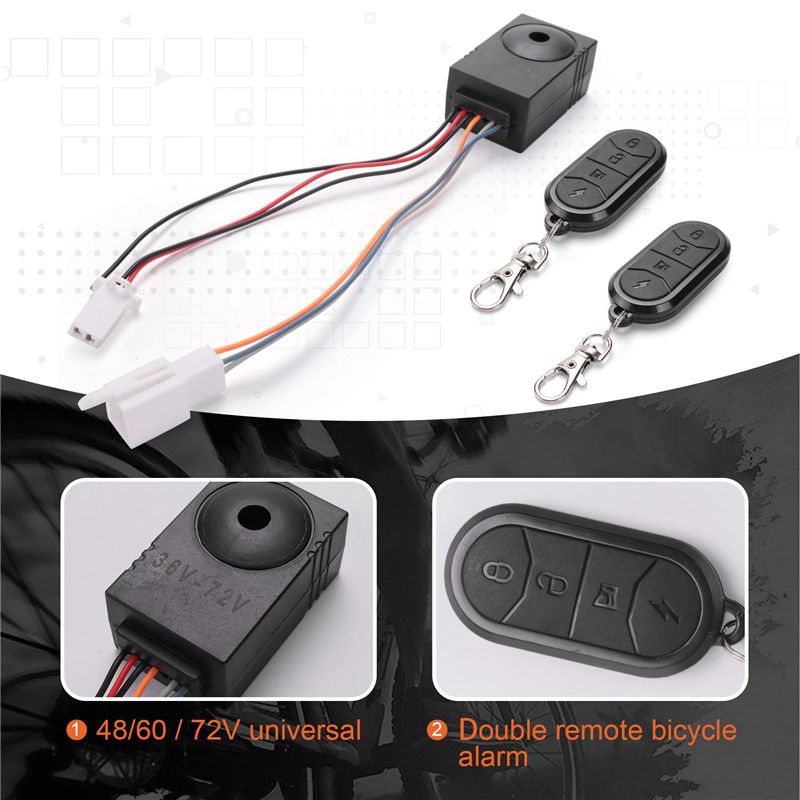 B49CEbike Alarm System Dual Re - đánh giá và giá 72V 45A Dual Controller