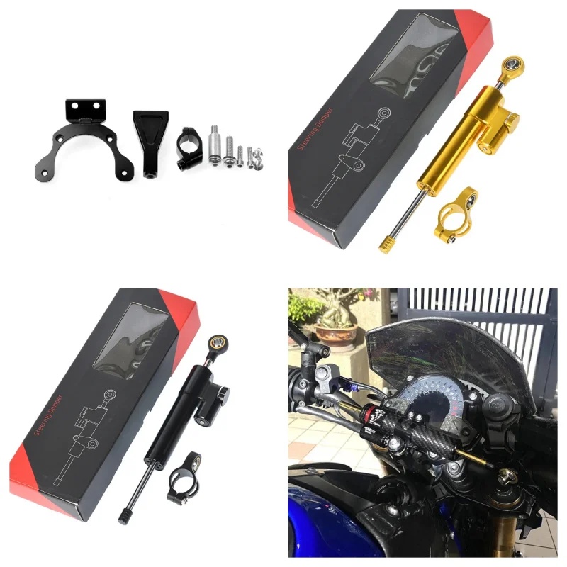 Fiber Carbon Steering Damper S - đánh giá và giá Steering Damper Stabilizer Kit Cnc