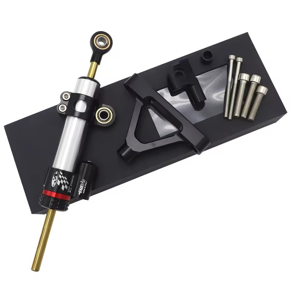 For Kawasaki ZX10R 04-05 Racin - đánh giá và giá Steering Damper Stabilizer Kit Cnc