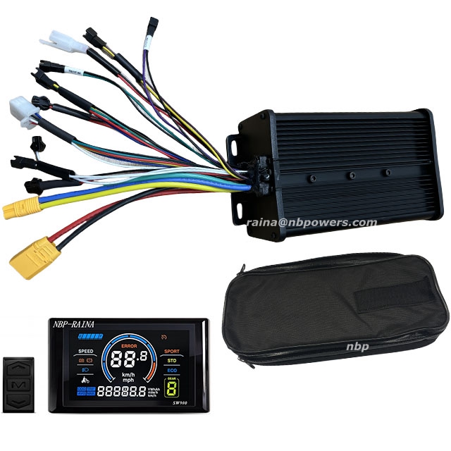 Cheaper 48V/72V 45A Sine Wave  - đánh giá và giá 72V 45A Dual Controller